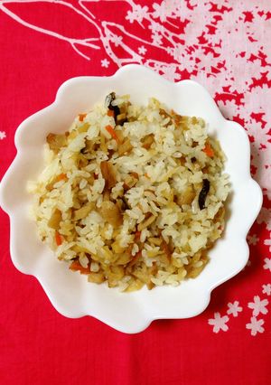 簡単☆余った切り干し大根de混ぜご飯♬-レシピのメイン写真