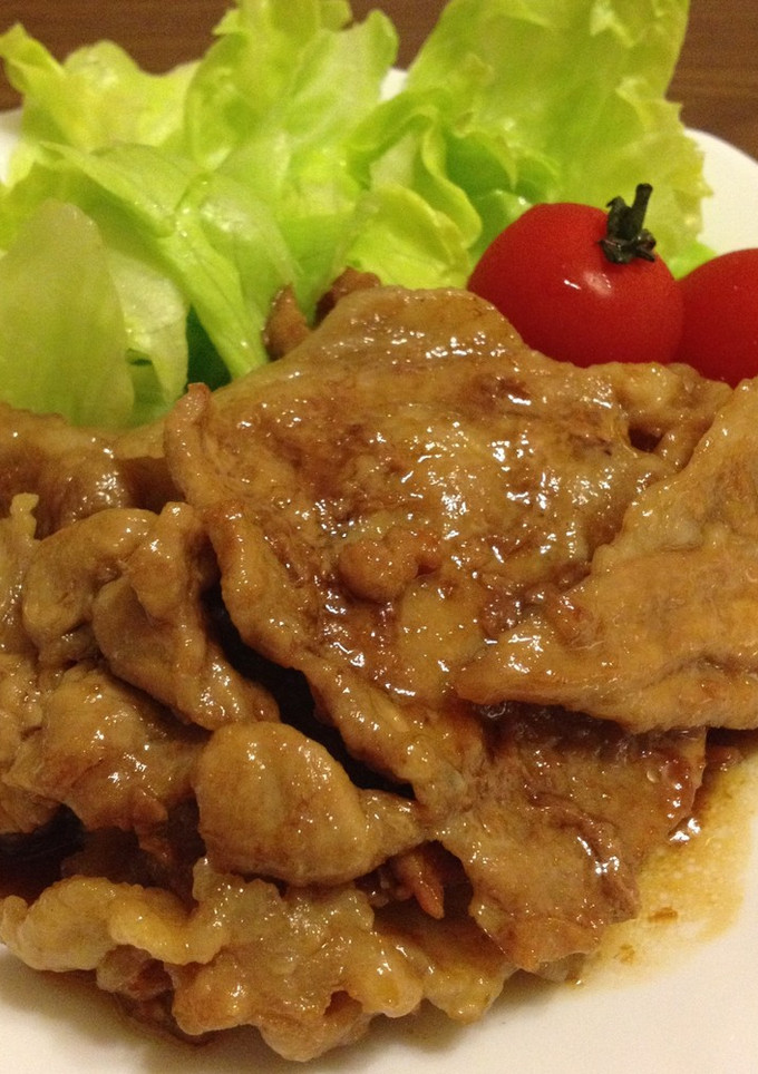 簡単☆豚肉の生姜焼き-レシピのメイン写真