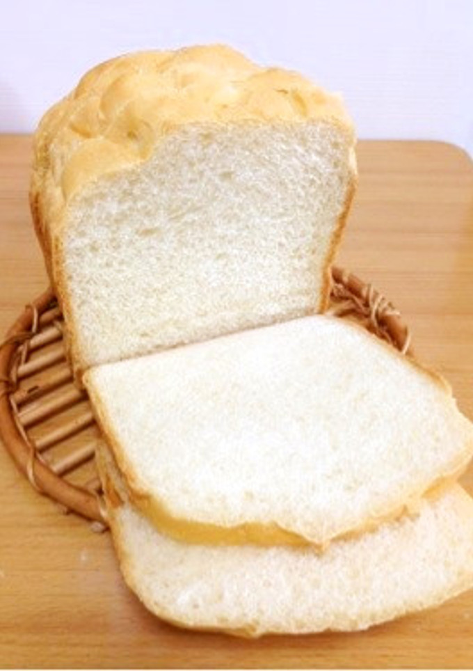◆ＨＢ　離乳食用　食パン（低糖　無添加）-レシピのメイン写真