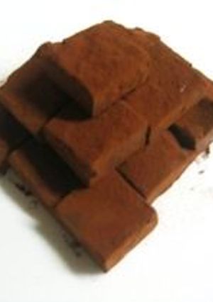 本当に簡単♪材料３つで絶品の生チョコ-レシピのメイン写真