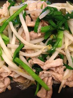 豚肉ともやしの塩だれ炒め-レシピのメイン写真