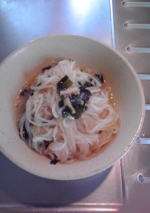 コンソメ系スープで スープパスタ?-レシピのメイン写真