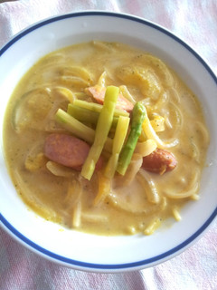 かぼちゃのスープパスタ♪-レシピのメイン写真