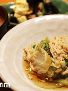 白菜とエノキダケのおひたし-レシピのメイン写真