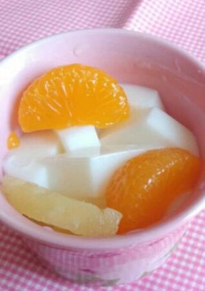 杏仁豆腐(牛乳使用)-レシピのメイン写真