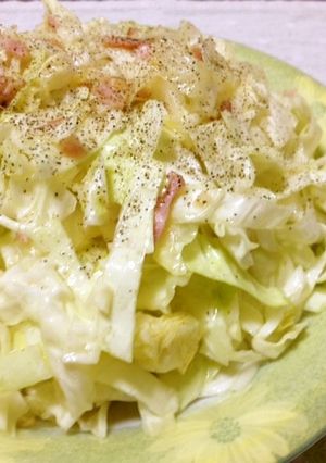 キャベツのペペロンチーノ風サラダ-レシピのメイン写真