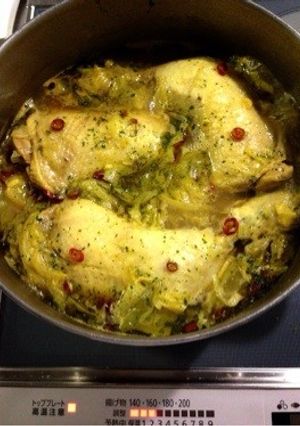 ピリ辛!若鶏と白菜のカレースープ-レシピのメイン写真