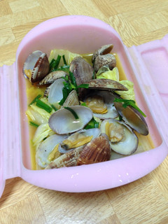 とにかく短時間★あさりの酒蒸しカレー風味-レシピのメイン写真