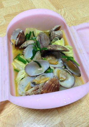 とにかく短時間★あさりの酒蒸しカレー風味-レシピのメイン写真