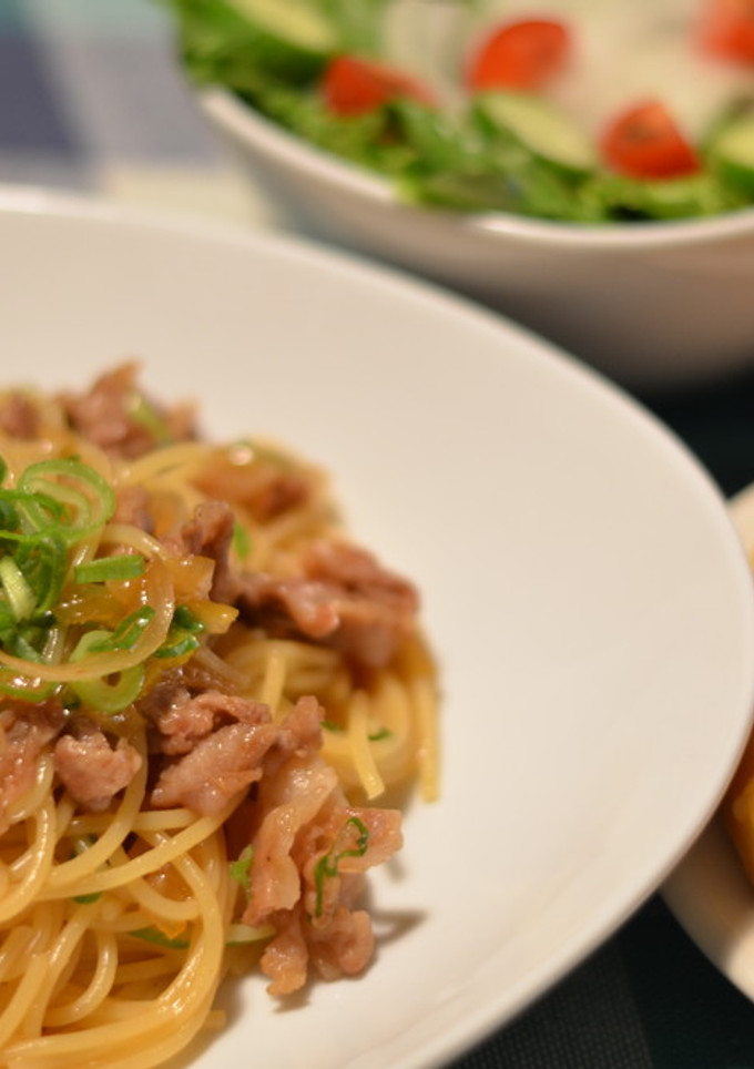 ゆず茶の和風パスタ-レシピのメイン写真