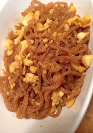 糸こんにゃくの黄身和え-レシピのメイン写真