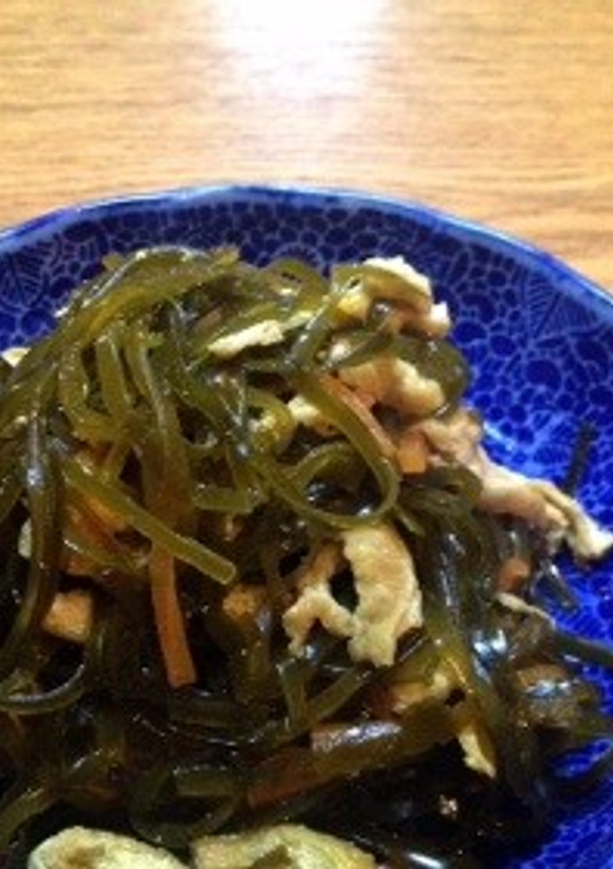 簡単切昆布と油揚げのさっと煮-レシピのメイン写真