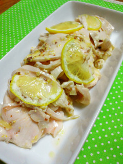 鶏胸肉のレモンマリネ-レシピのメイン写真
