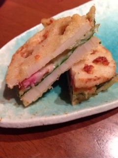 レンコンチーズ挟み揚げ-レシピのメイン写真