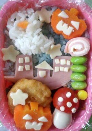 お弁当　ハロウィン-レシピのメイン写真