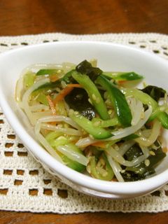 簡単★きゅうりともやしの中華和え-レシピのメイン写真