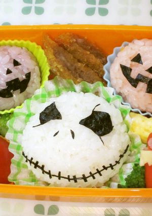 ハロウィンのキャラ弁当②-レシピのメイン写真