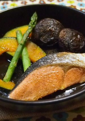 簡単！秋鮭のジンジャー風味☆オイル焼き-レシピのメイン写真
