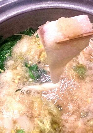 みぞれ鍋でぶりしゃぶ-レシピのメイン写真