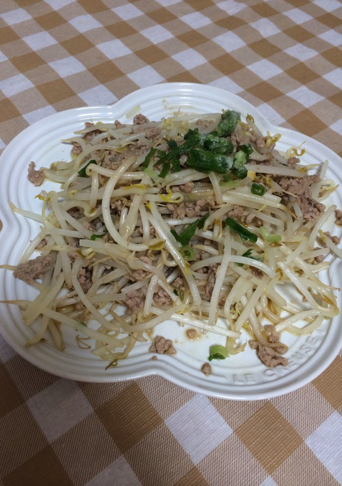超簡単☆からし醤油風味のもやし炒め-レシピのメイン写真