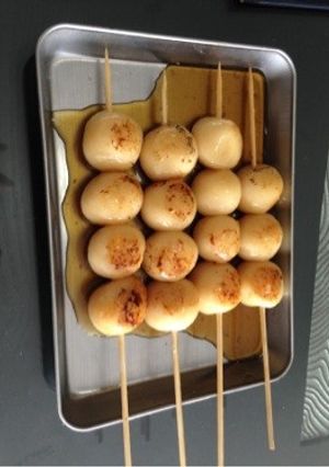 ヘルシーみたらし団子-レシピのメイン写真