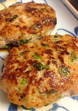 鶏つくねバーグ-レシピのメイン写真