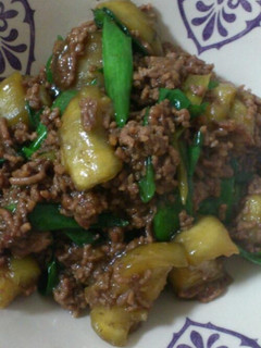 挽き肉と茄子の煮込み-レシピのメイン写真