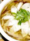 冬はヘビロテ！魚醤で和風水餃子♪ゆず風味