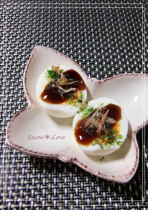 速攻おつまみ≪≪ゆで卵≪≪ソースVar.-レシピのメイン写真