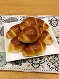 美味しい　手捏ねバターロール