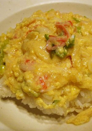 かにかまで簡単…かに玉ふわとろ新天津飯-レシピのメイン写真