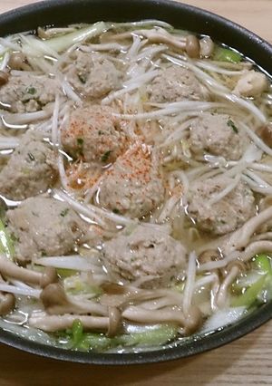 うますぎる！絶品豚団子鍋。-レシピのメイン写真