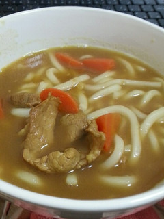 めっちゃ簡単☆残り物カレーでカレーうどん-レシピのメイン写真