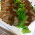 牛薄切り肉を巻いて☆ミートローフ