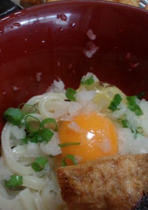 時短10分きつね の中に餅 激ウマうどん-レシピのメイン写真