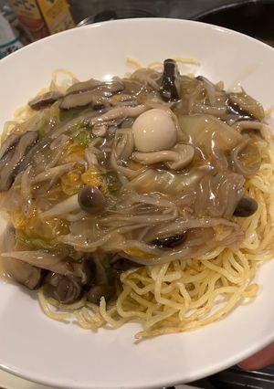 大量白菜🌿具沢山あんかけ焼きそば-レシピのメイン写真