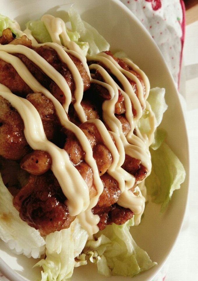 簡単♡鶏の照り焼きマヨ丼-レシピのメイン写真