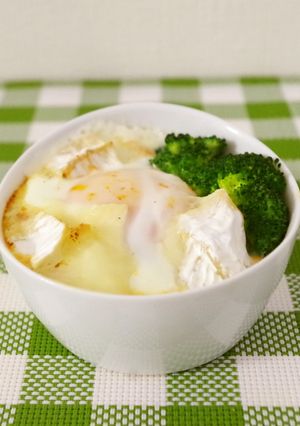 ココットdeちょこっともちグラタン♪-レシピのメイン写真