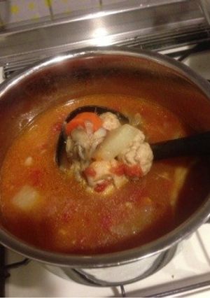 簡単煮込むだけ☆トマトと鶏団子シチュー☆-レシピのメイン写真