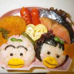 รูปของ はなかっぱ♡ももかっぱちゃん☆キャラ弁