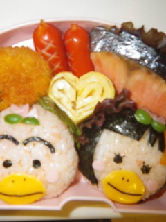 はなかっぱ♡ももかっぱちゃん☆キャラ弁-レシピのメイン写真