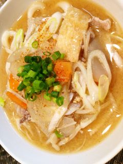 豚汁うどん-レシピのメイン写真