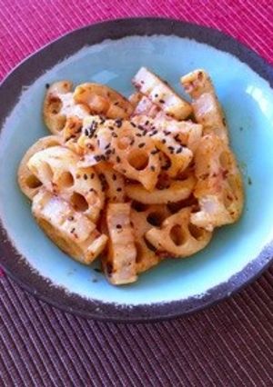 お弁当にも☆れんこんのマヨきんぴら♡-レシピのメイン写真