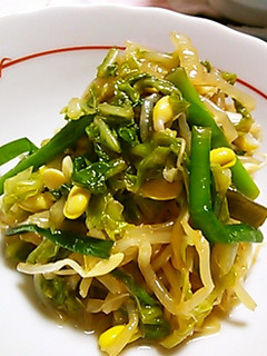5種類の野菜ナムル-レシピのメイン写真