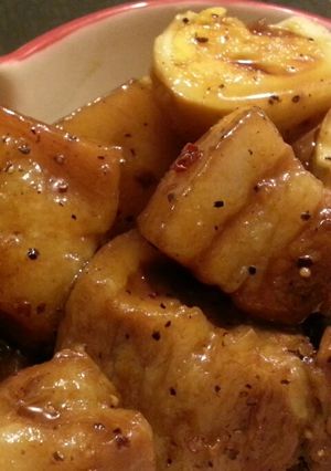 オレンジジュースで洋風豚の角煮-レシピのメイン写真