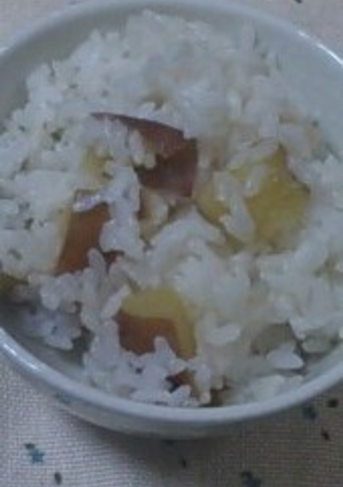 簡単さつまいもごはん-レシピのメイン写真
