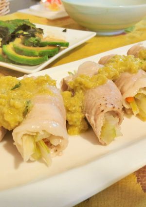 ヘルシー野菜の豚肉蒸し-レシピのメイン写真