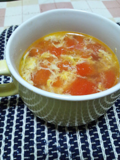 トマトとたまごのスープ-レシピのメイン写真