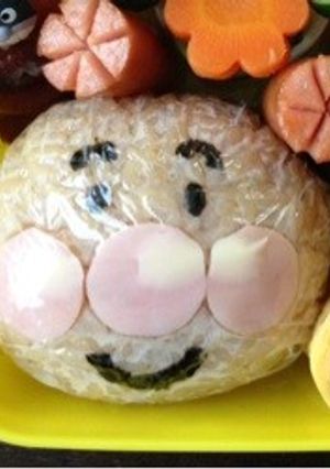 キャラ弁☆さくらご飯でアンパンマン-レシピのメイン写真