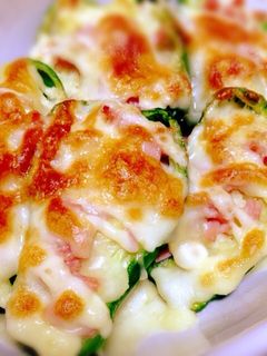 ☆ポテトサラダ詰めピーマンのチーズ焼き☆-レシピのメイン写真